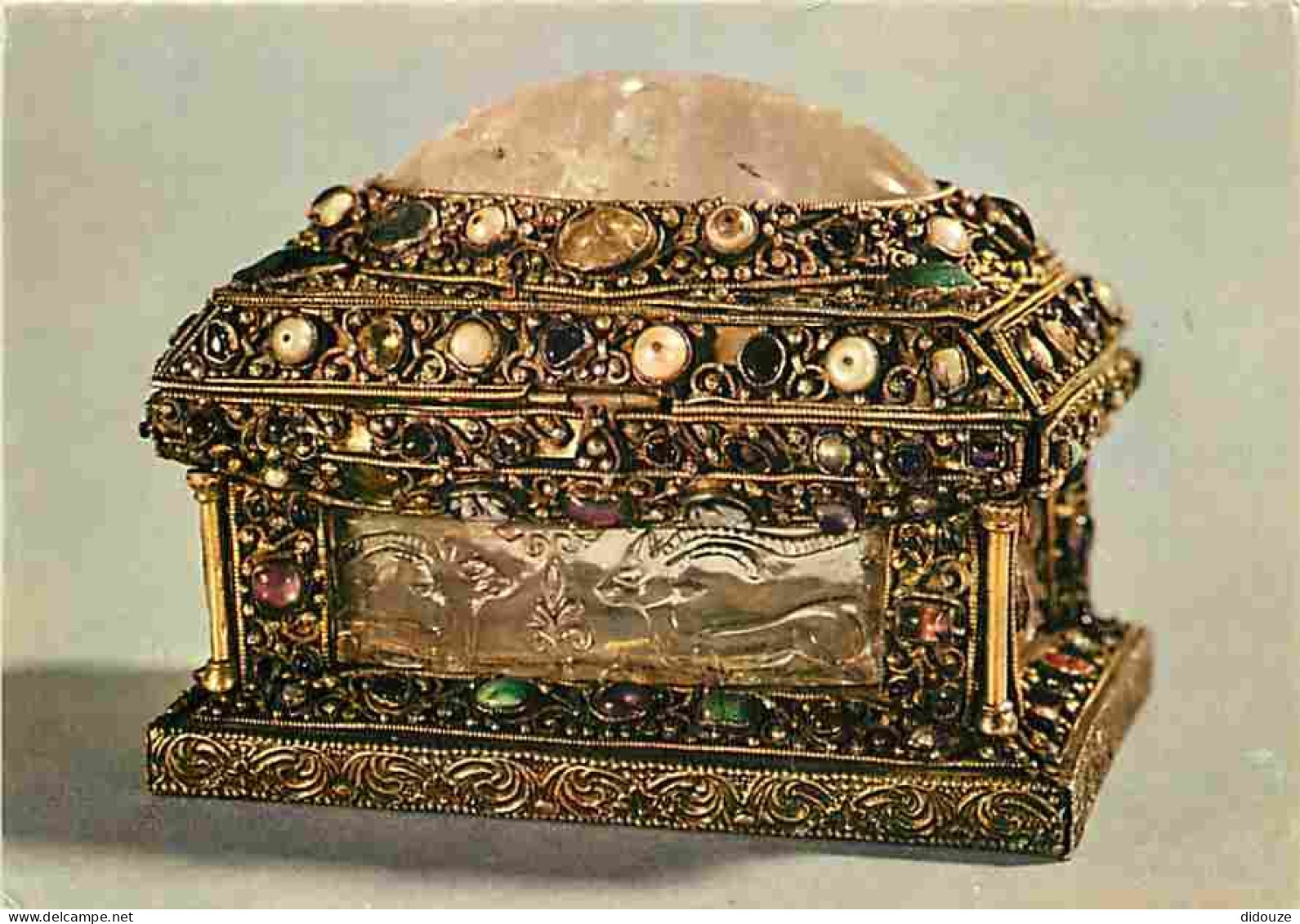 Art - Antiquités - Paris - Musée De Cluny - Coffret Provenant De Moustiers En Tarentaise - CPM - Voir Scans Recto-Verso - Antike