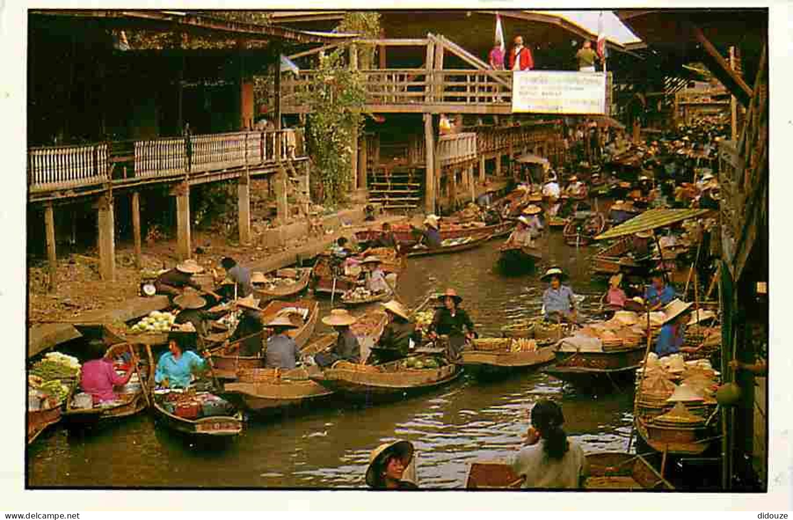 Thailande - Damnernsaduak Floating Market - Marché Sur L'eau - Carte Neuve - CPM - Voir Scans Recto-Verso - Tailandia