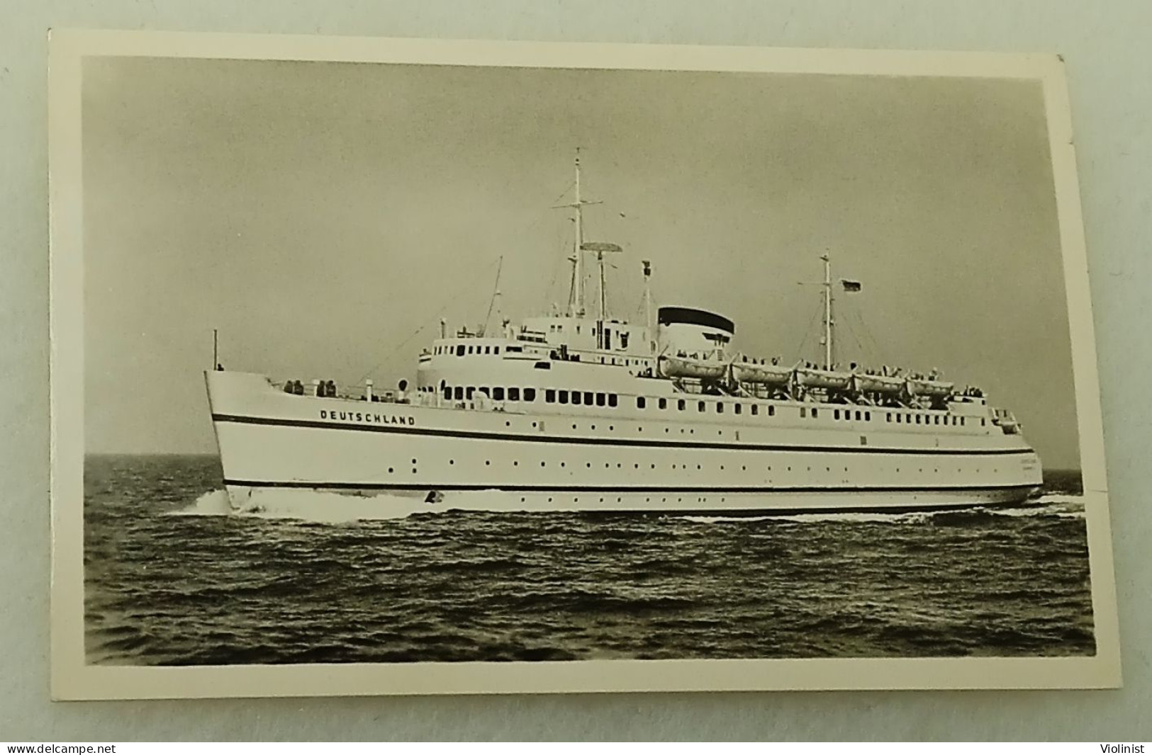 Germany-Bundesbahn-Hochsee-Fahrschiff "DEUTSCHLAND" - Ferries