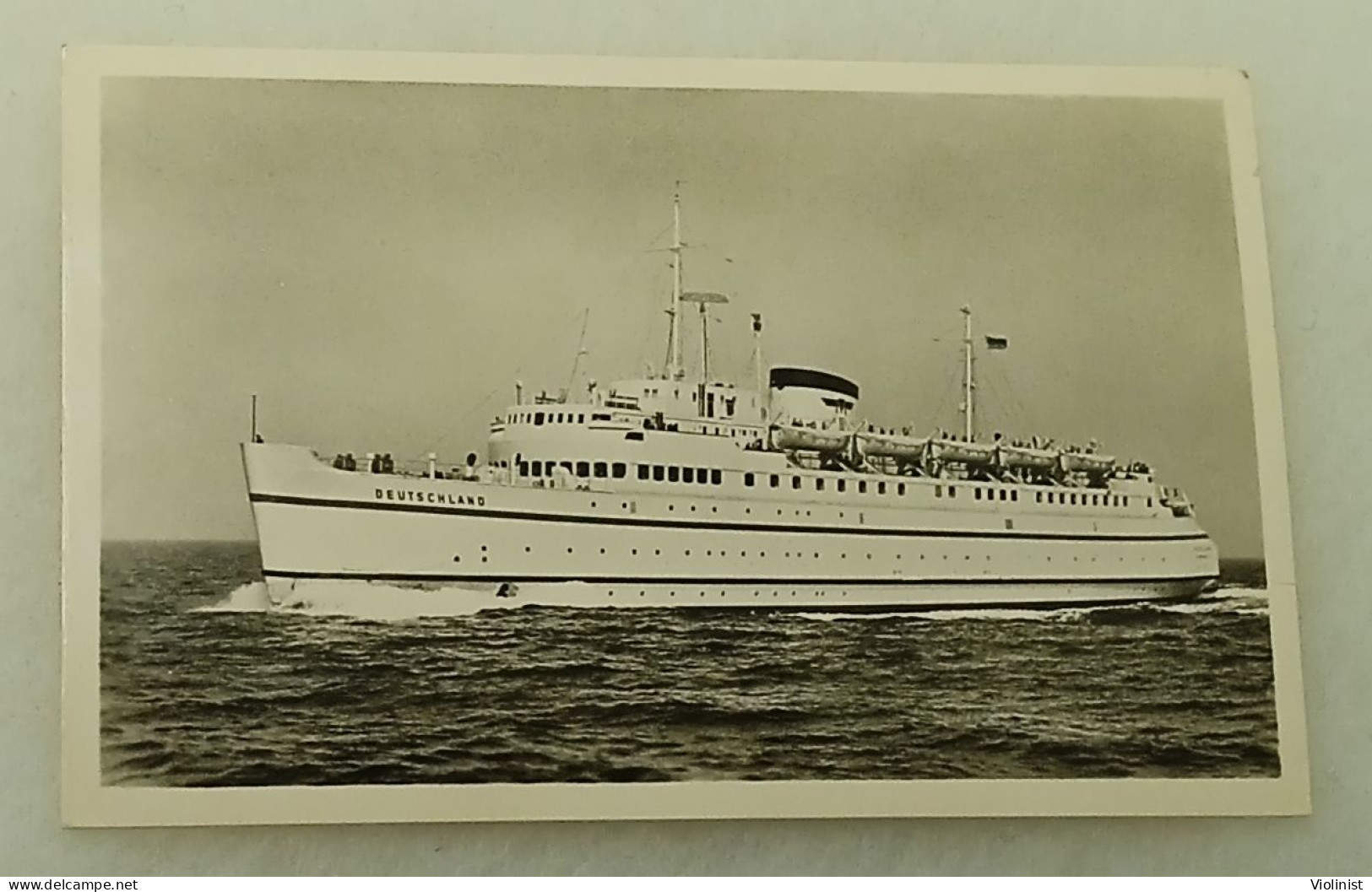 Germany-Bundesbahn-Hochsee-Fahrschiff "DEUTSCHLAND" - Ferries