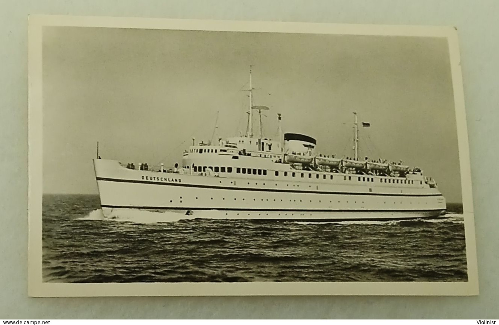 Germany-Bundesbahn-Hochsee-Fahrschiff "DEUTSCHLAND" - Ferries