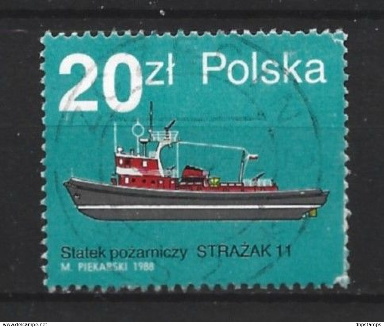 Polen 1988 Ship Y.T. 2995 (0) - Oblitérés