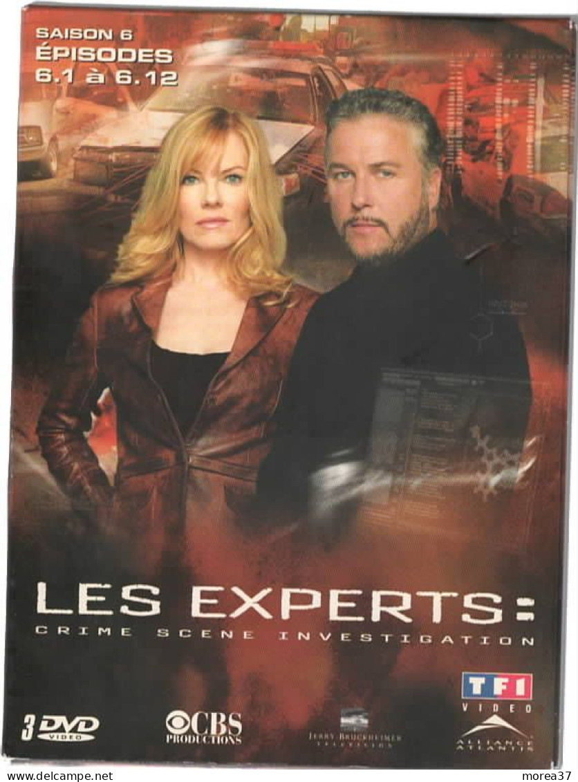 LES EXPERTS  Crime Scène Et Investigation  Saison 6 Episode 6.1 à 6.12   3 Dvds     C46 - Séries Et Programmes TV