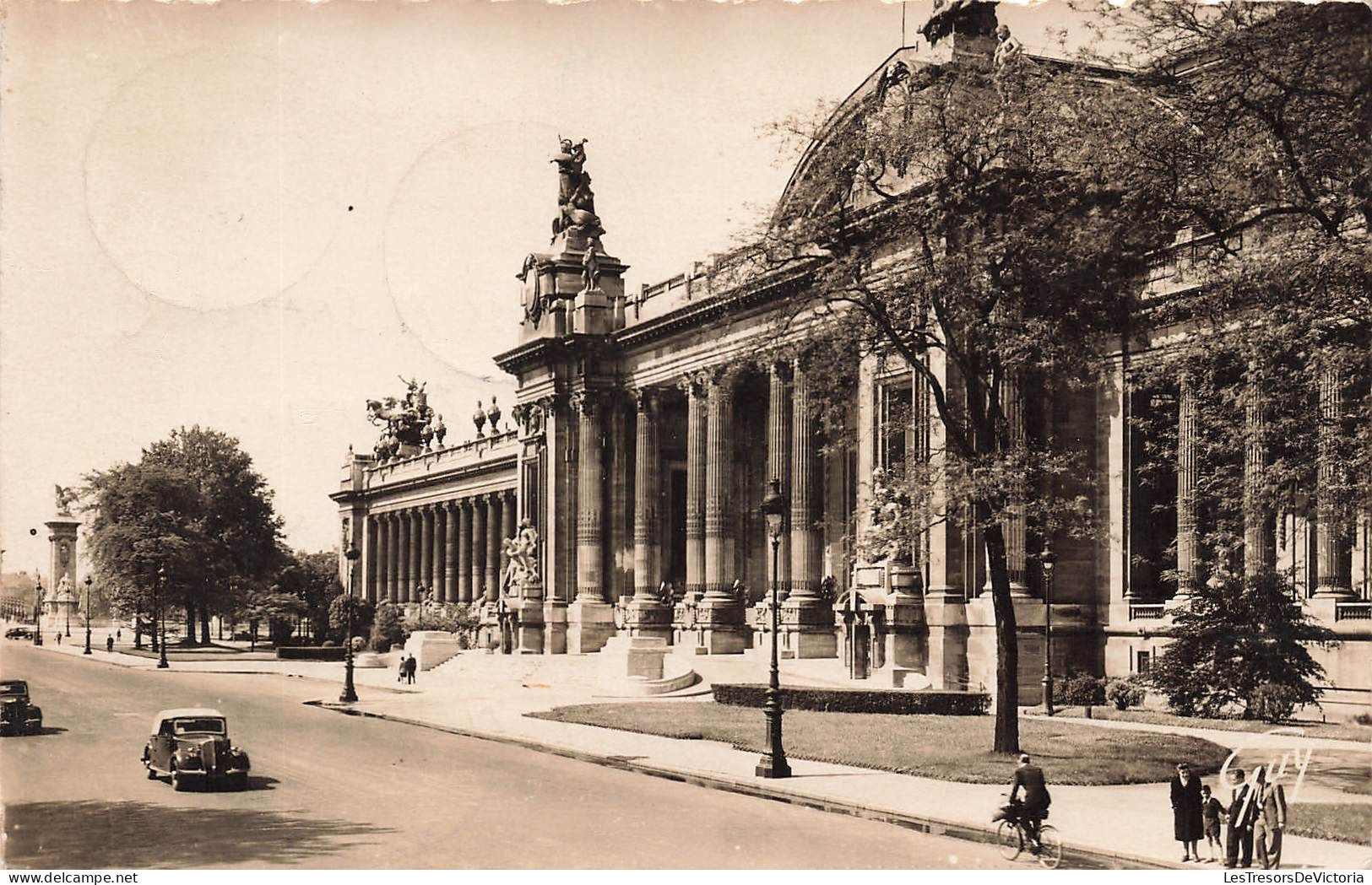 FRANCE - Paris Et Ses Merveilles - Vue Panoramique - Vue Sur Le Grand Palais (1990) - Animé - Carte Postale Ancienne - Sonstige Sehenswürdigkeiten