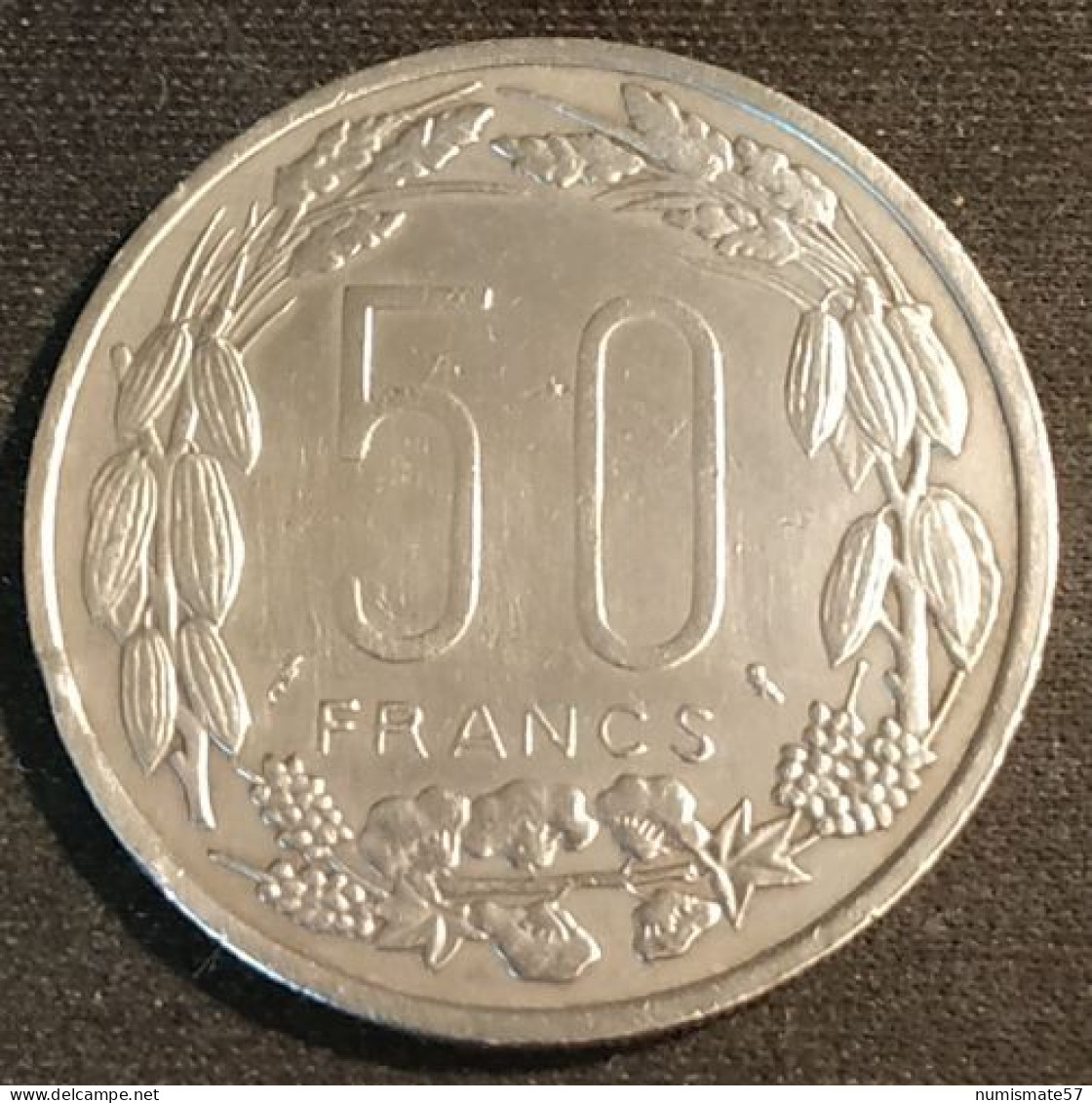 Pas Courant - AFRIQUE EQUATORIALE - 50 FRANCS 1961 - KM 3 ( Rép. Centrafricaine - Congo - Gabon - Tchad ) - Other - Africa