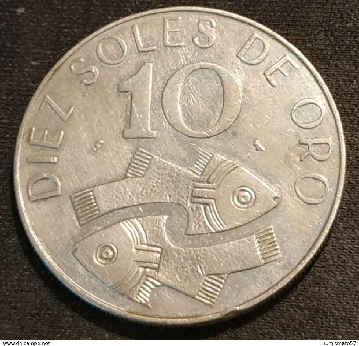 PEROU - PERU - 10 SOLES DE ORO 1969 - KM 253 - Peru