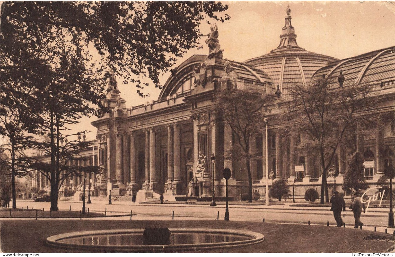 FRANCE - Paris Et Ses Merveilles - Le Grand Palais (1900) - Vue Panoramique - Animé - Carte Postale Ancienne - Autres Monuments, édifices