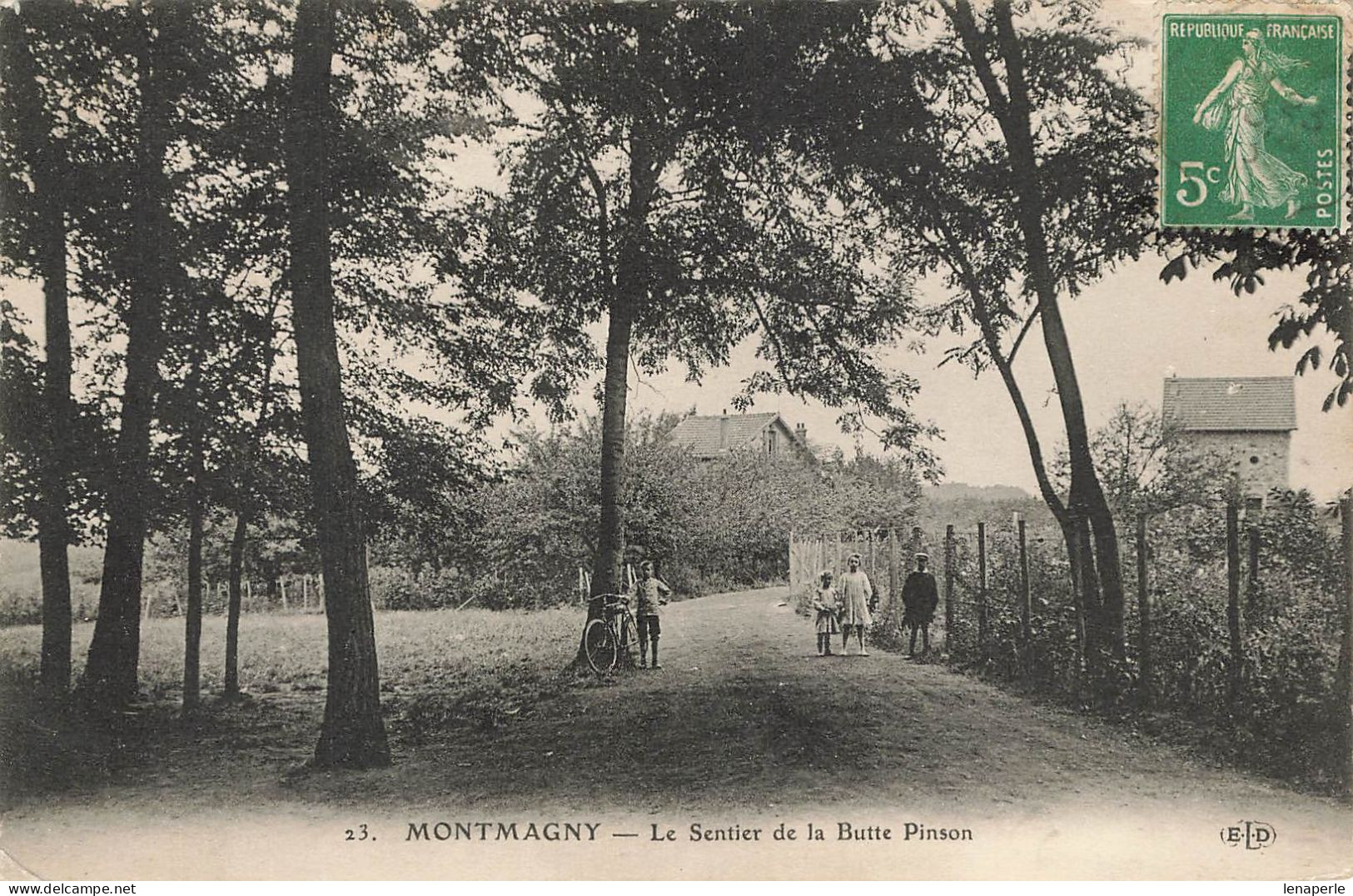 D5229 Montmagny Le Sentier De La Butte Pinson - Montmagny