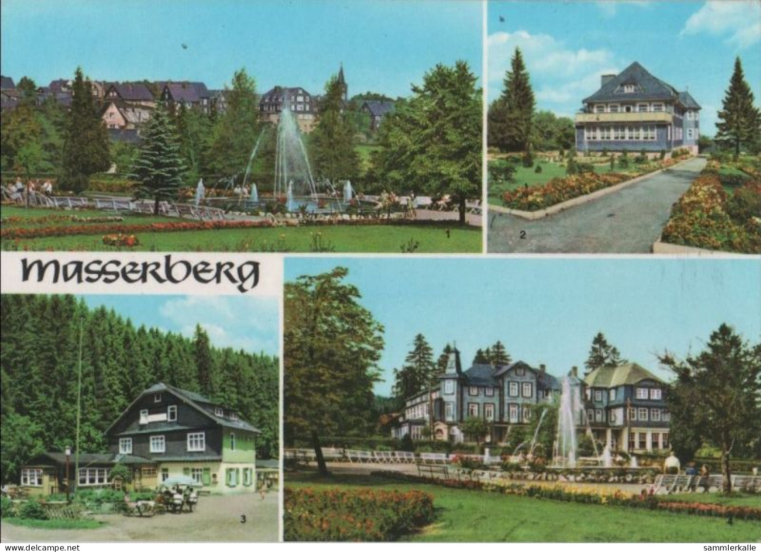 91444 - Masserberg - U.a. Kurpark - Ca. 1975 - Masserberg
