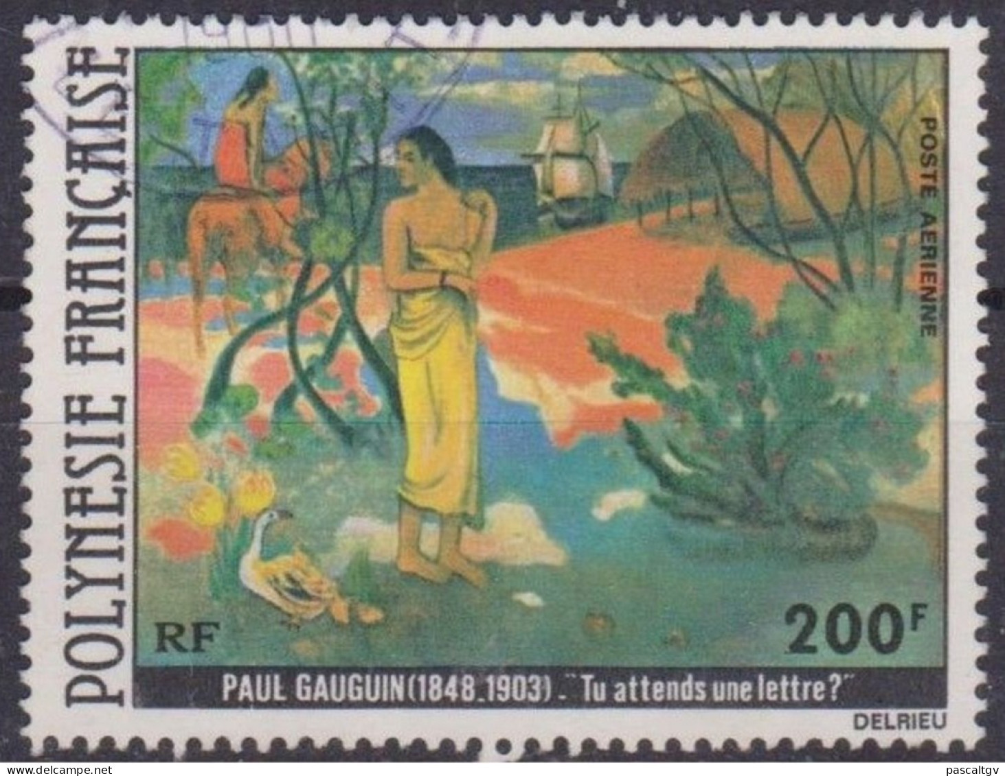 Polynésie Française - 1979 - PA N° 144 Oblitéré - Usati