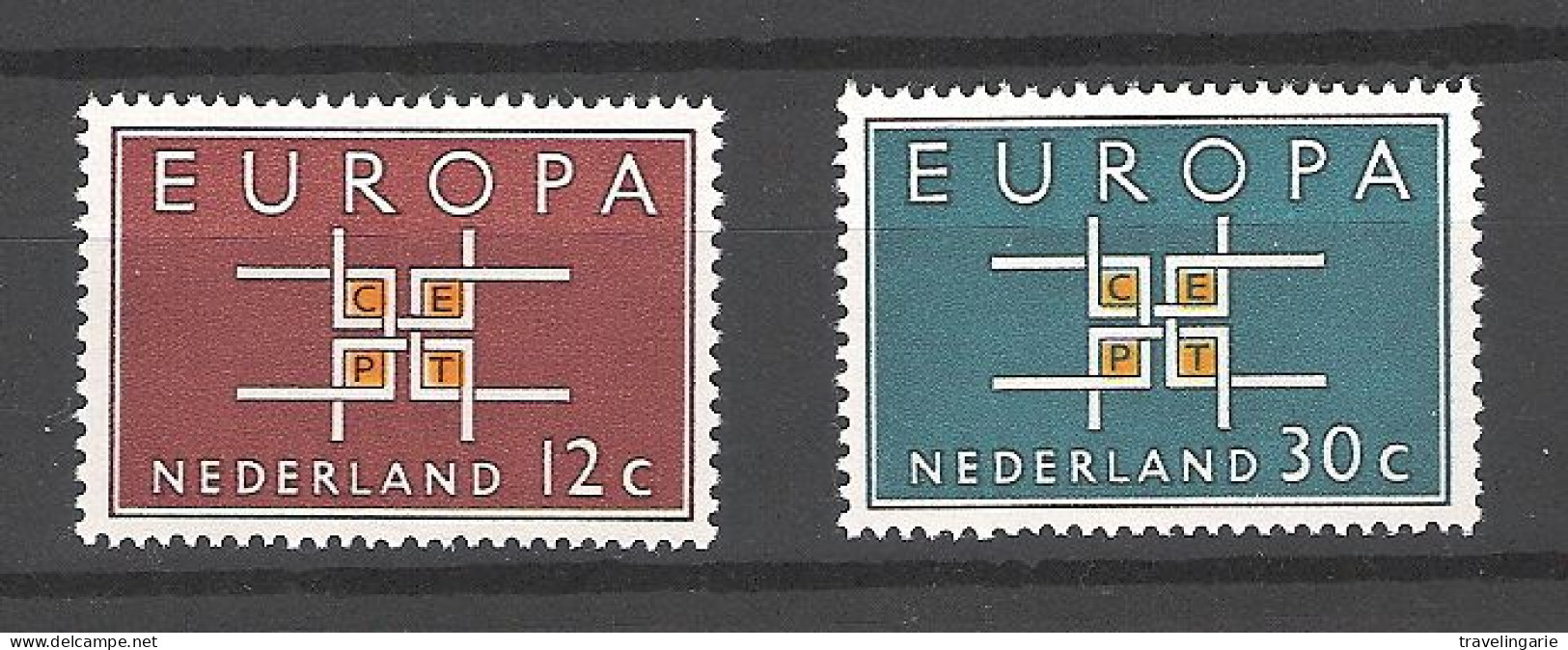 Netherlands  1963 Europa CEPT NVPH 800/1 Yvert 780/81 MNH ** - Ungebraucht