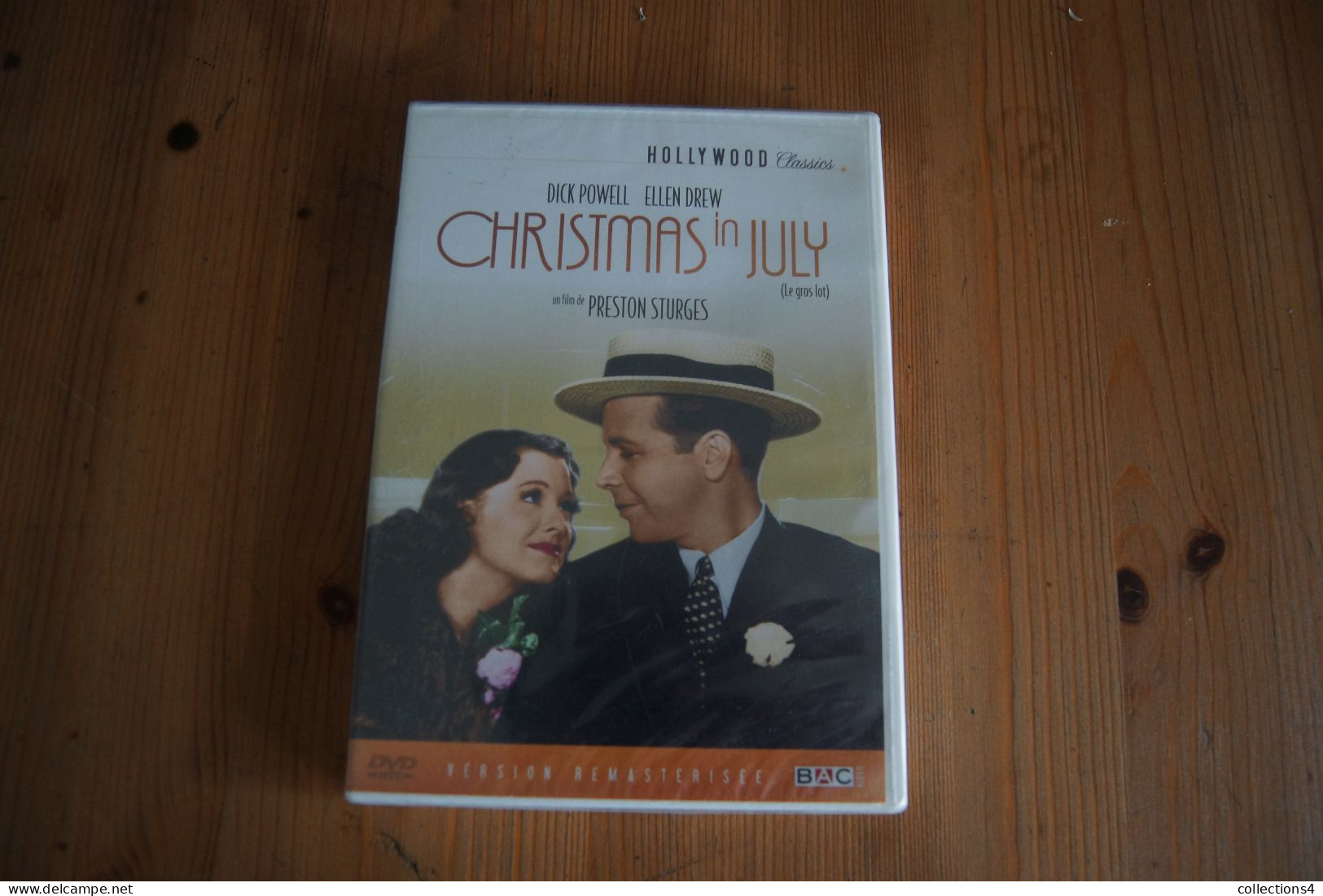 CHRISTMAS IN JULY PRESTON STURGES DICK POWELL ELLEN DREW  DVD NEUF SCELLE SORTIE 1940 - Drama