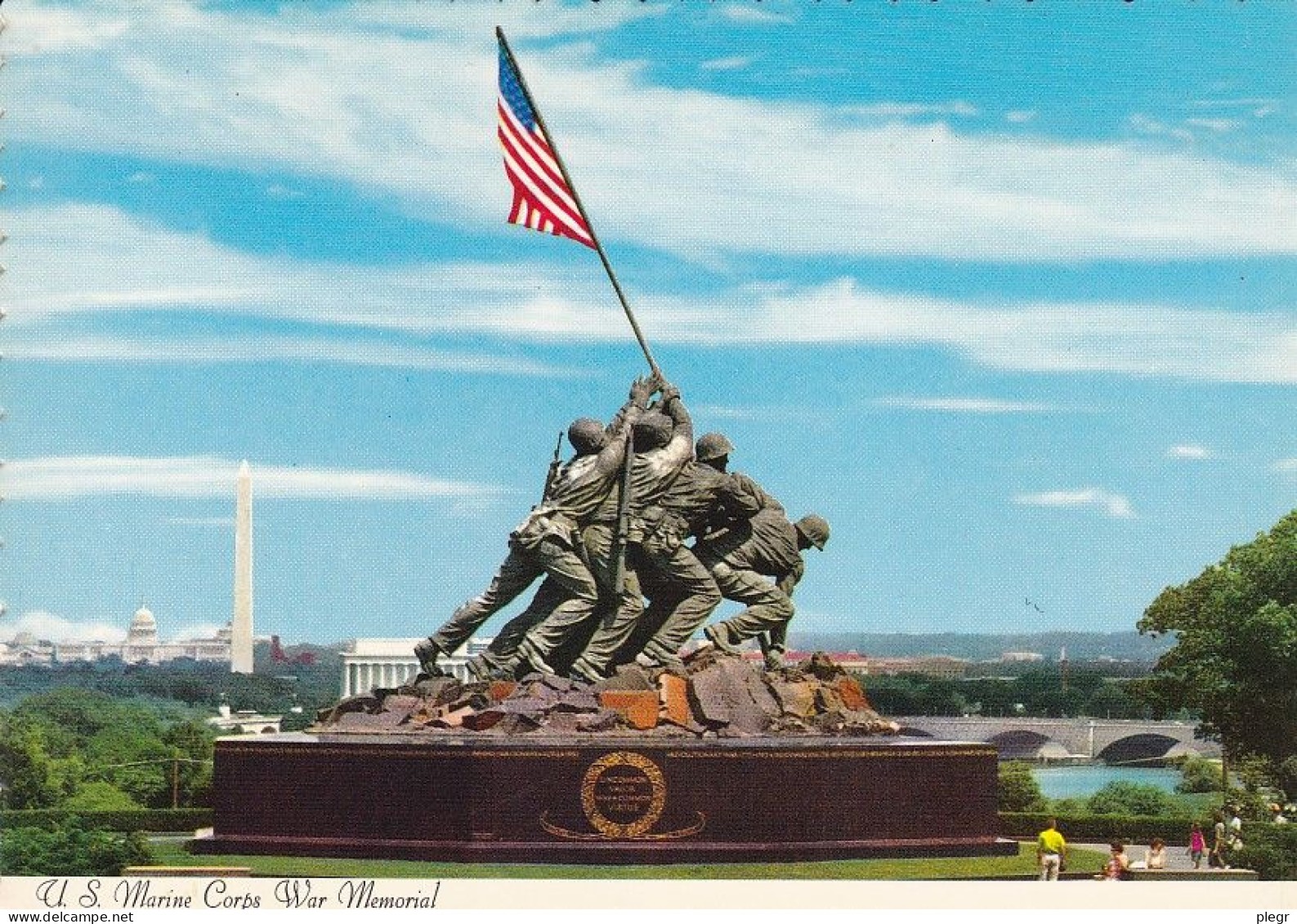 0-USAVA 02 01 - ARLINGTON - U.S. MARINE CORPS WAR MEMORIAL - Arlington