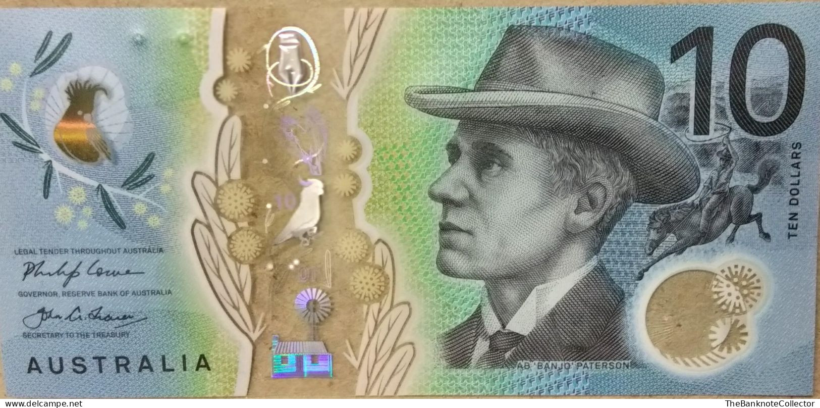 Australia 10 Dollars ND 2019 P-63 UNC - 2005-... (polymère)
