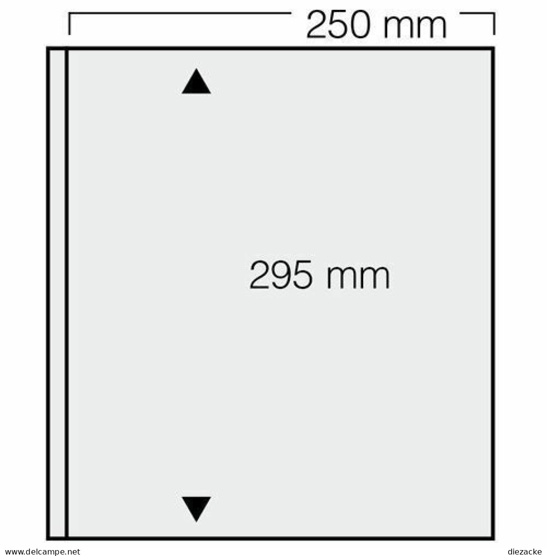 Safe Einsteckblätter Garant Weiß 721 (10er Pack) Neuwertig (VD587 - Fogli Bianchi