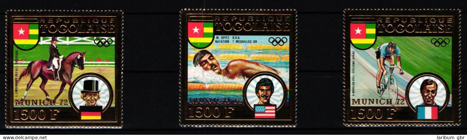 Togo 962-964 A Postfrisch Olympische Spiele #KC320 - Togo (1960-...)