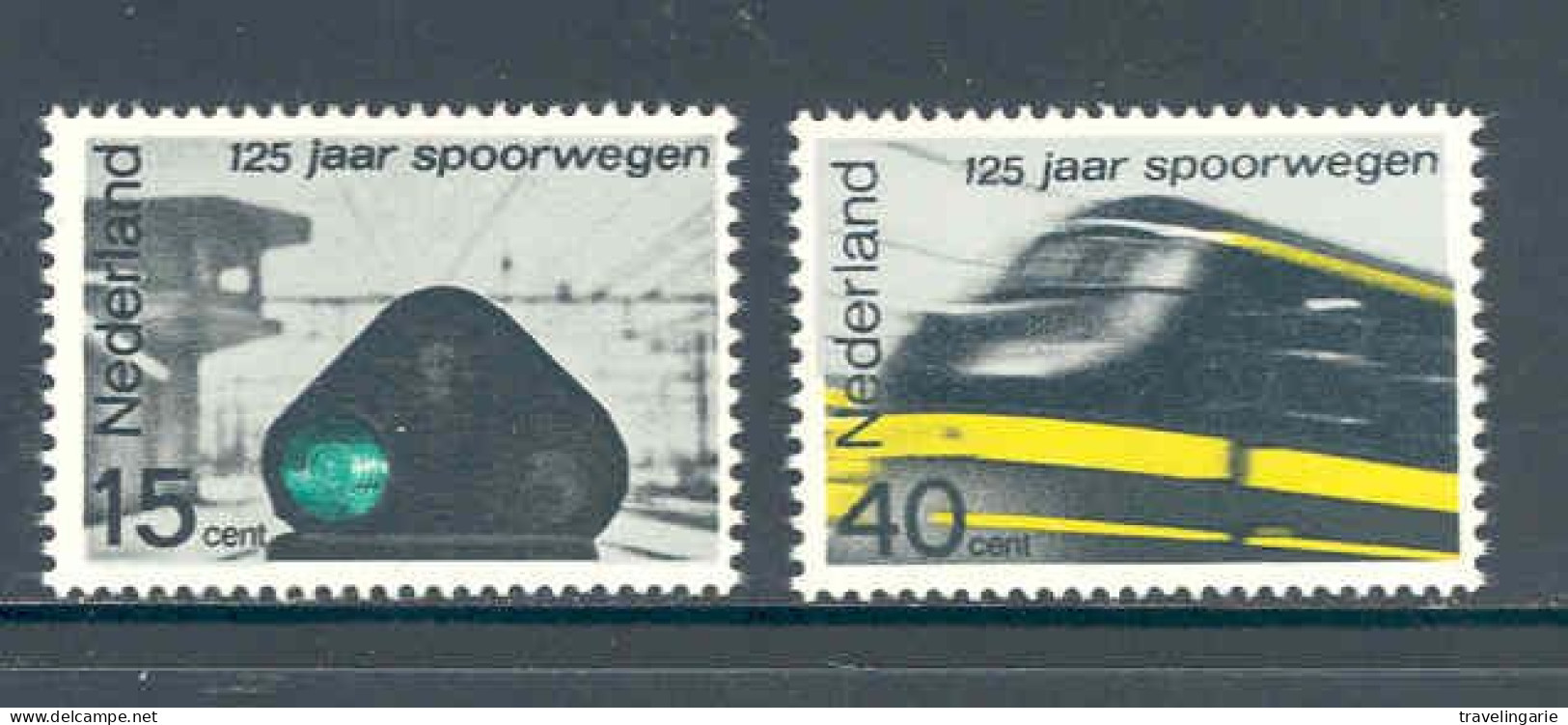 Netherlands 1964 Chemin De Fer Train / Trains NVPH 818/9 Yvert 798/9 MNH ** - Ungebraucht