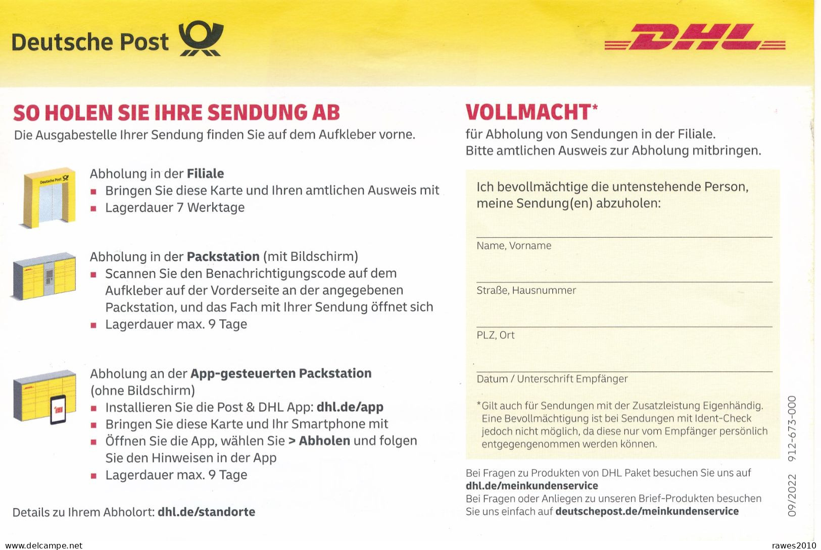 BRD / Bund Weinheim DP / DHL Ganzsache Mit Label Zustellungsinformationen Päckchen Packstation 2024 - Storia Postale