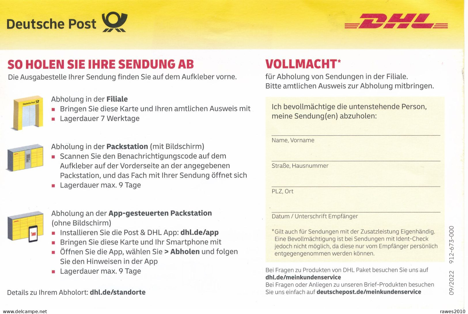 BRD / Bund Weinheim DP / DHL Ganzsache Mit Label Zustellungsinformationen Päckchen Packstation 2024 - Briefe U. Dokumente