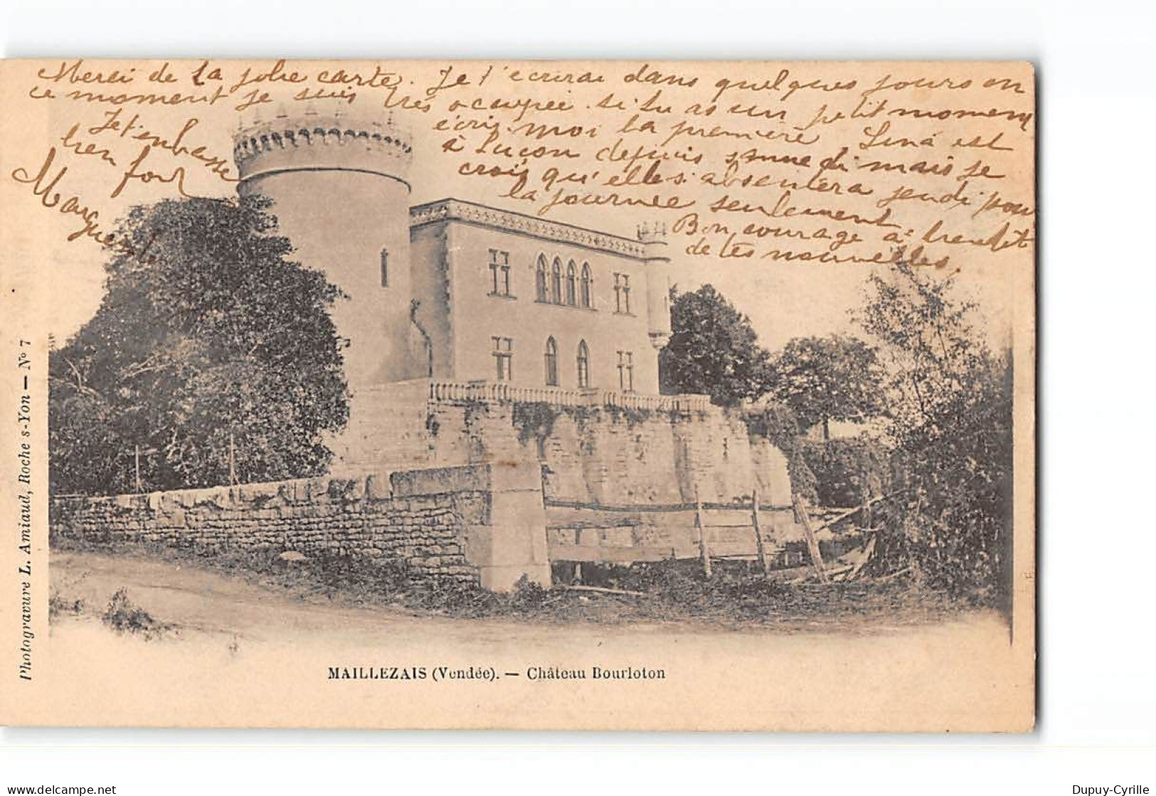 MAILLEZAIS - Château Bourloton - Très Bon état - Maillezais