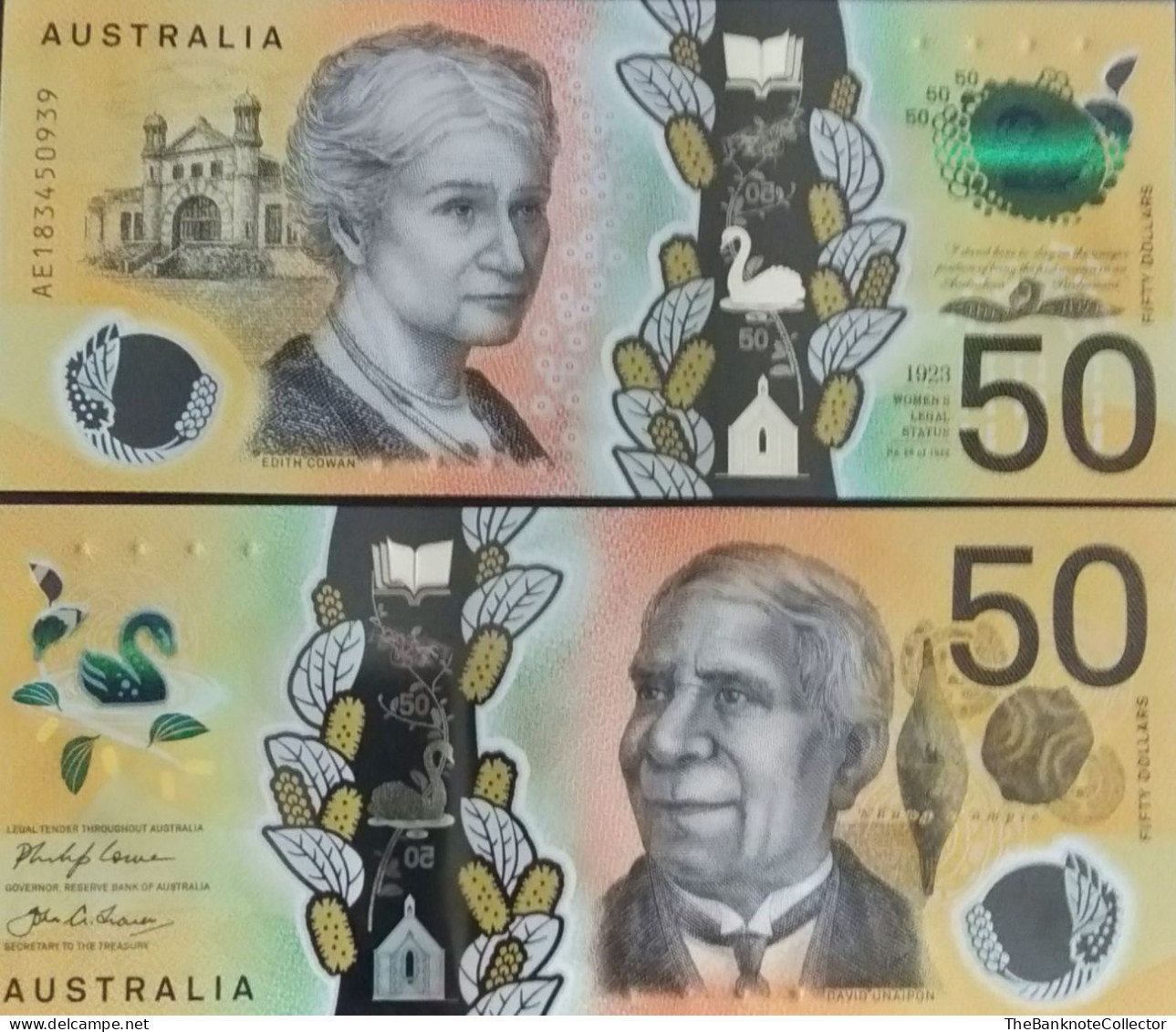 Australia 50 Dollars ND 2019 P-65 UNC - 2005-... (polymère)