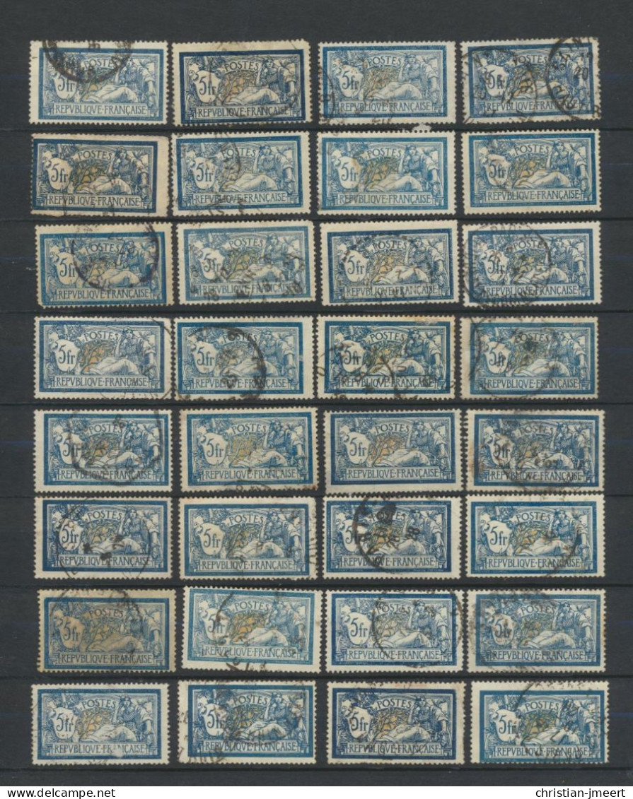 France  32 Timbres - 1900-27 Merson