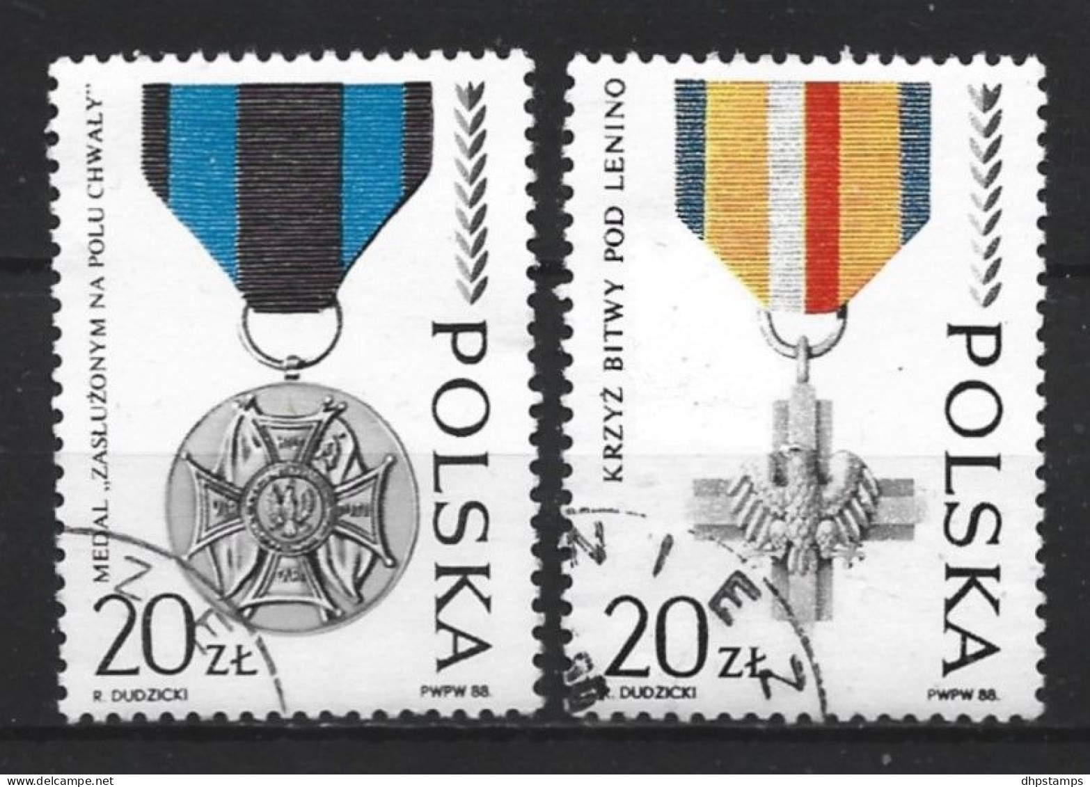 Polen 1988 Medal Y.T. 2971/2972 (0) - Gebruikt