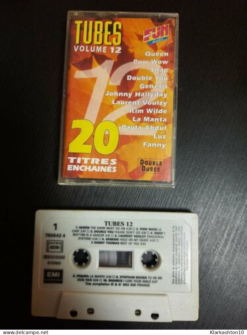 K7 Audio : Tubes Vol. 12 - 20 Titres - Cassettes Audio