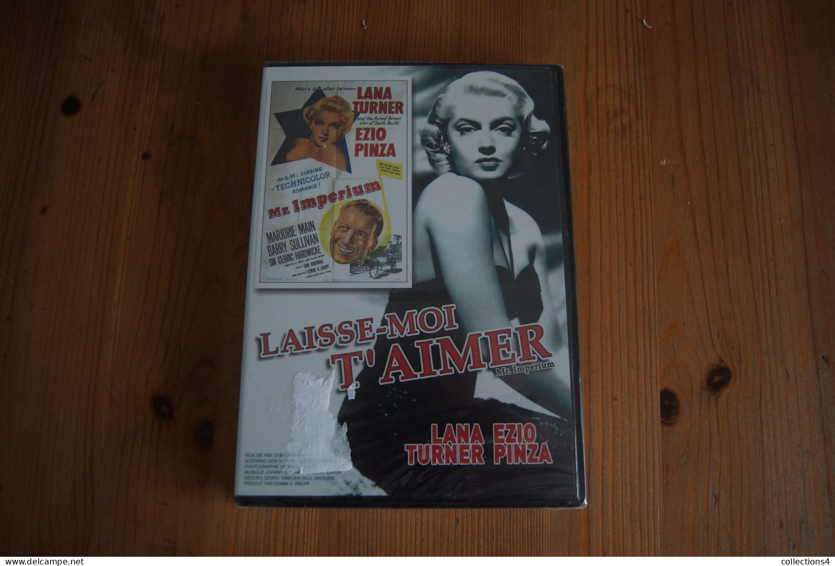 LAISSE MOI T AIMER LANA TURNER EZIO PINZA  DVD NEUF SCELLE SORTIE 1951 - Dramma