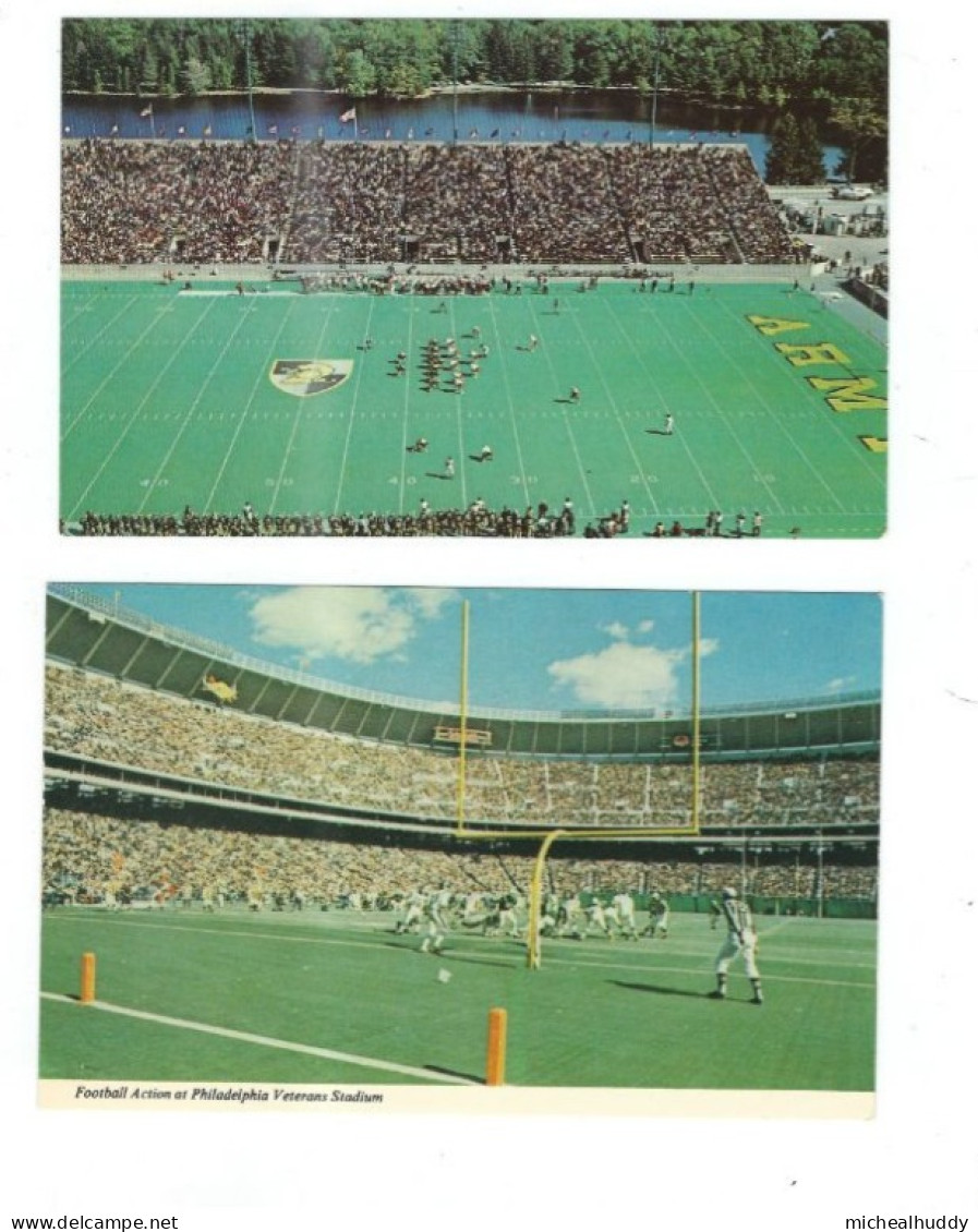 2 POSTCARDS USA STADIUMS - Estadios