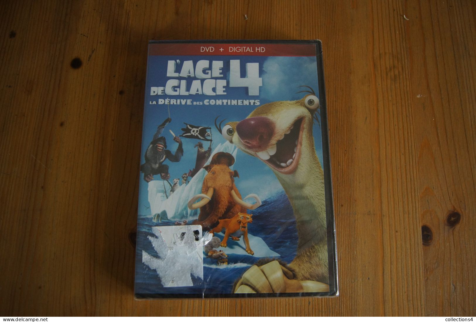 L AGE DE GLACE 4 LA DERIVE DES CONTINENTS  DVD NEUF SCELLE SORTIE 2012 GERARD LANVIN ELIE SEMOUN - Animation