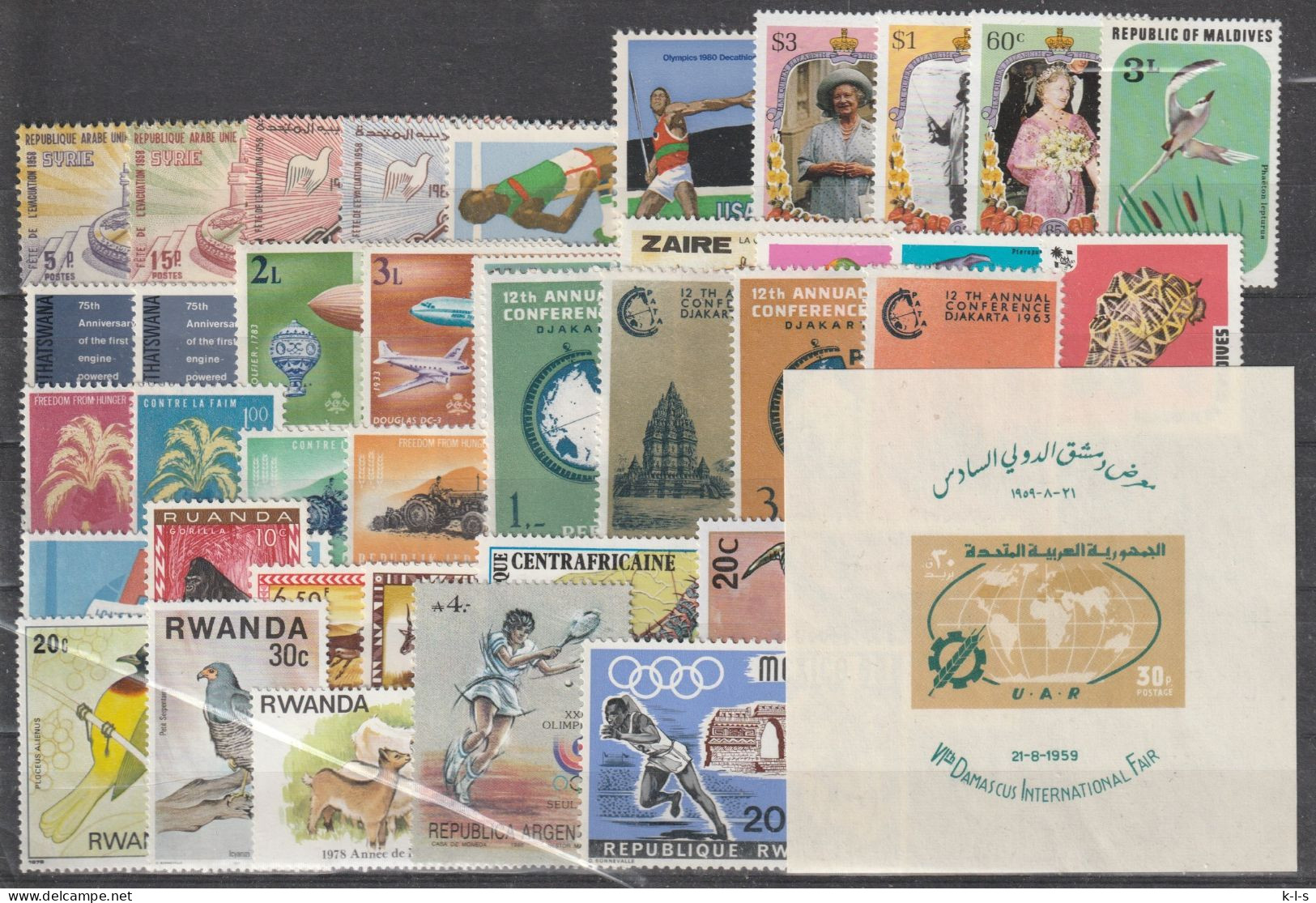 Übersee: Posten Mit  Div. Versch. Werten.   **/MNH - Lots & Kiloware (mixtures) - Max. 999 Stamps