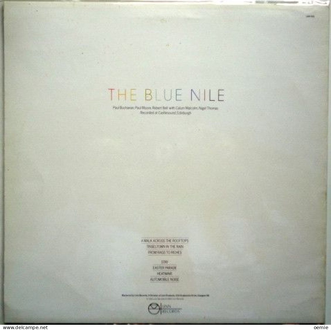 THE BLUE NILE  A WALK ACROSS THE ROOFTOPS - Other - English Music