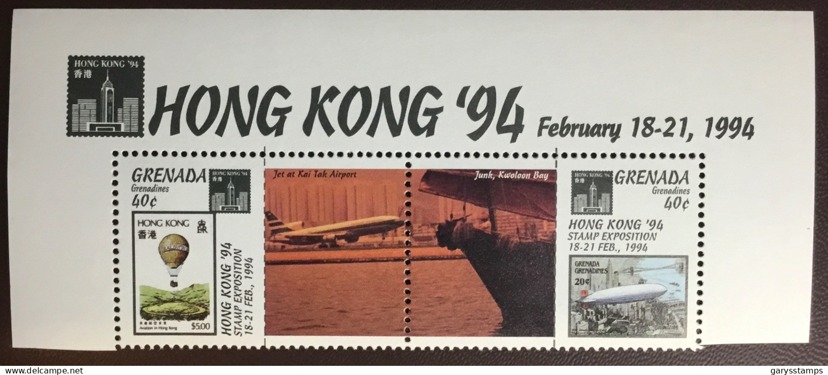 Grenada Grenadines 1994 Hong Kong ‘94 MNH - Grenada (1974-...)