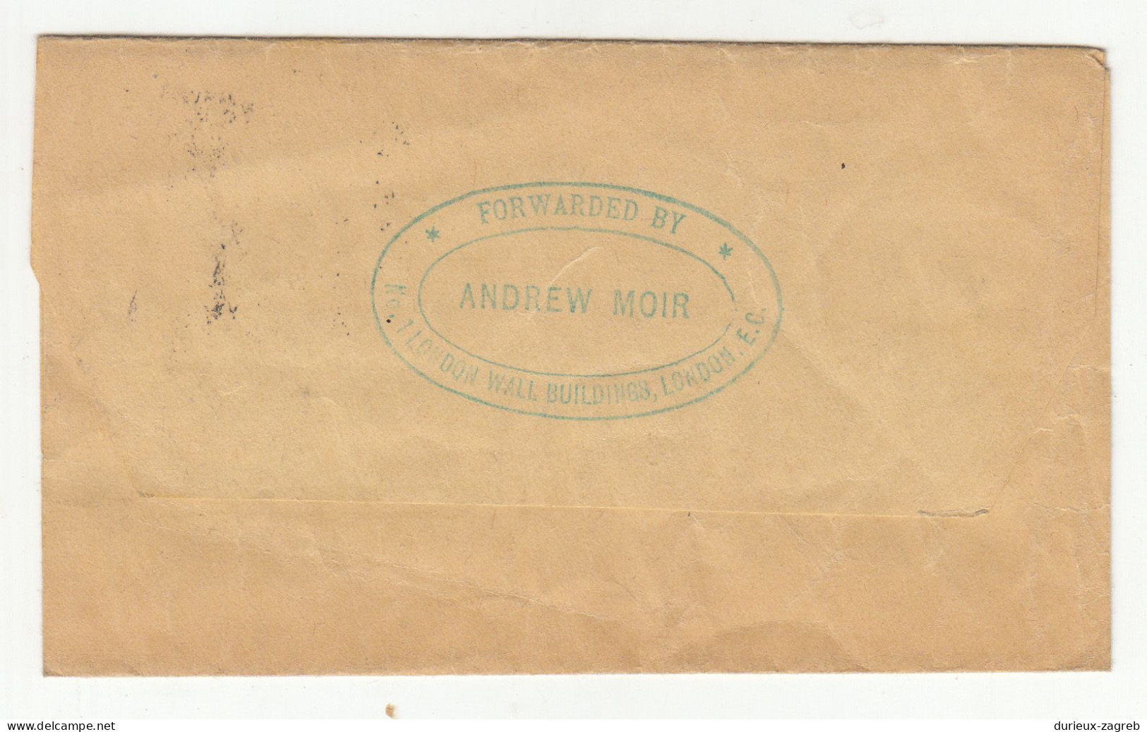 Great Britain Old KEVII Postal Stationery Newspaper Wrapper Posted 1905 To Germany B240401 - Luftpost & Aerogramme