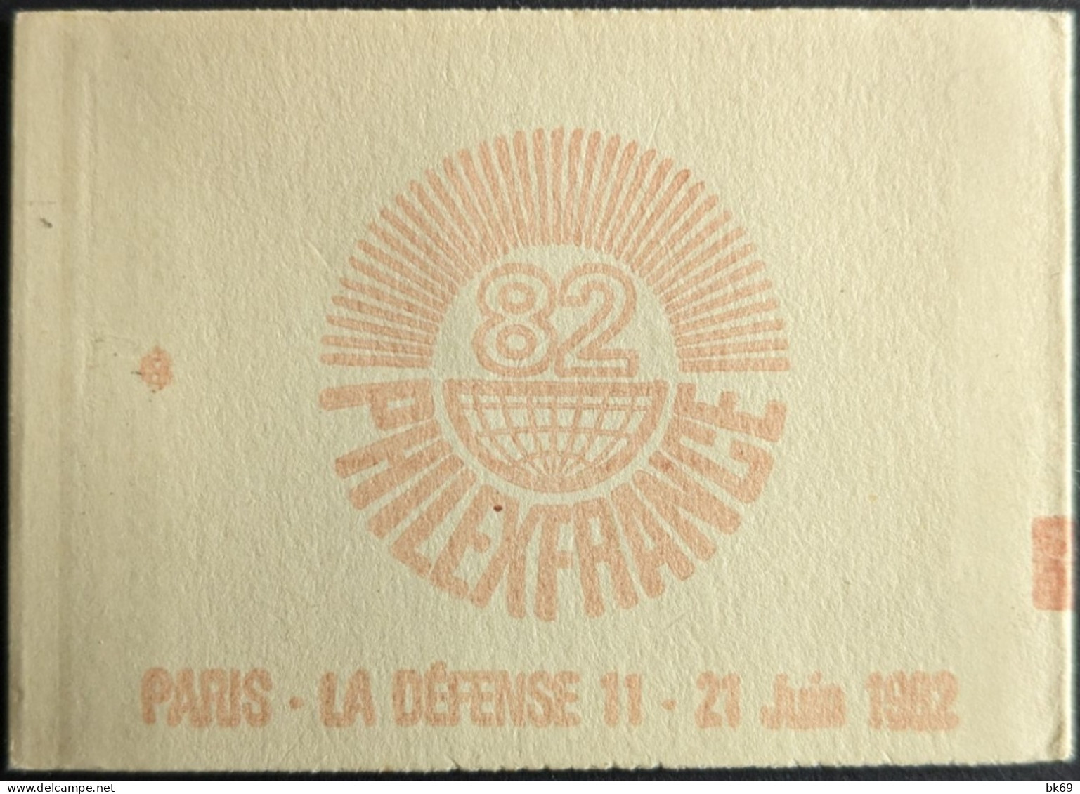 2102 C8 Conf. 8? Date Haute 6/ 6.4.80 Carnet Fermé Sabine 1.40F Rouge - Moderne : 1959-...