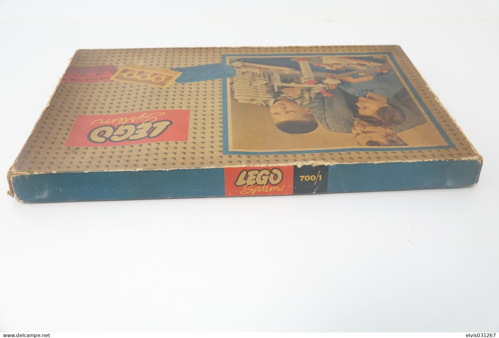 LEGO - 700/1 Gift Package (Lego Mursten) Extremely Rare 1st Edition - Collector Item - Original Lego 1956 - Vintage - Kataloge