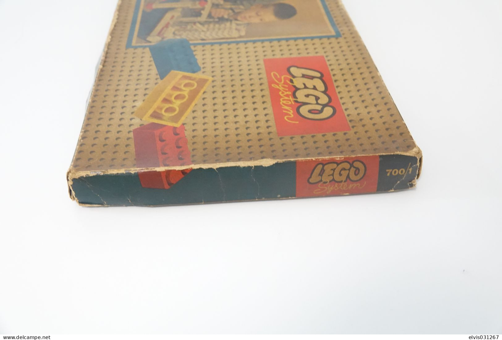 LEGO - 700/1 Gift Package (Lego Mursten) Extremely Rare 1st Edition - Collector Item - Original Lego 1956 - Vintage - Kataloge