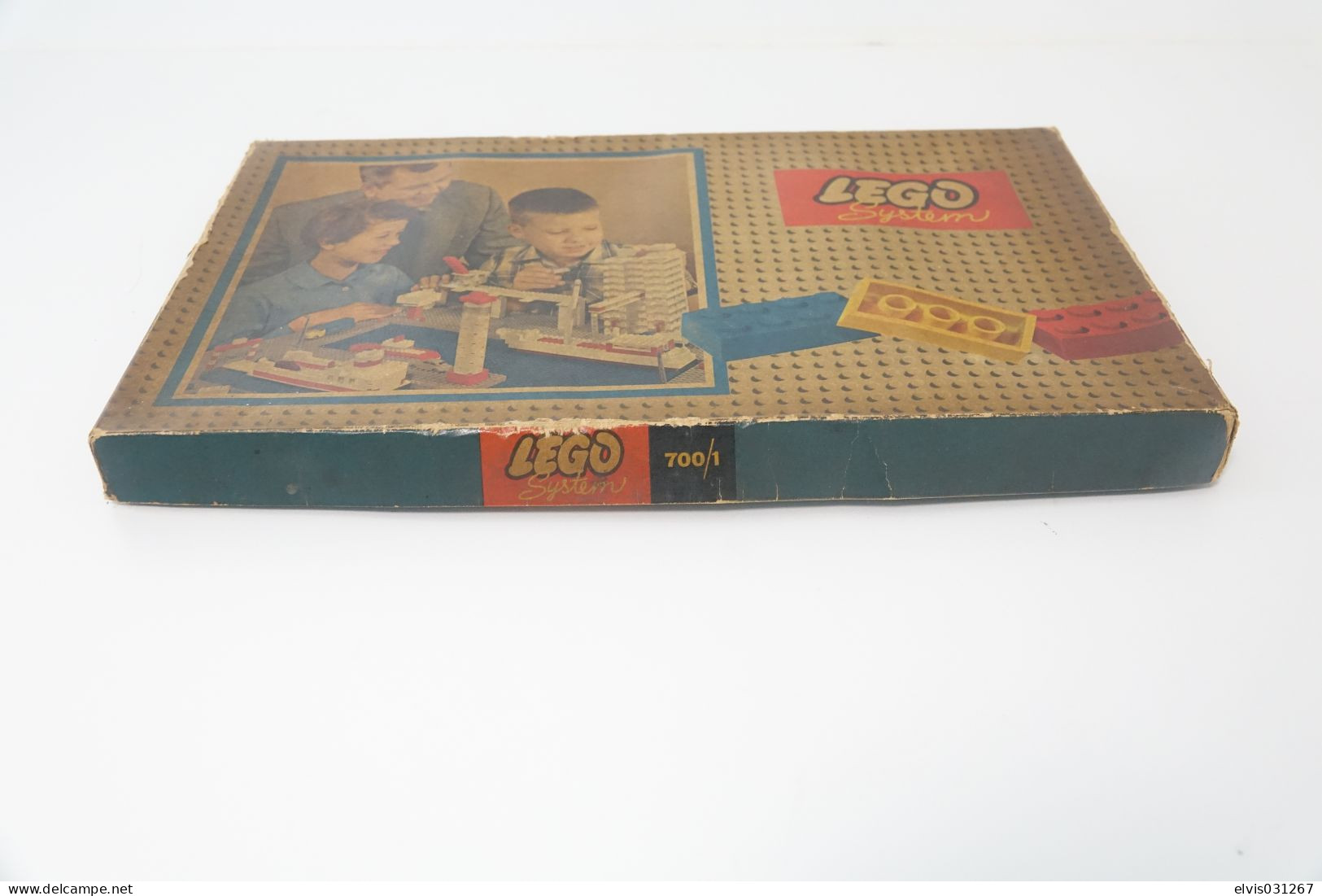 LEGO - 700/1 Gift Package (Lego Mursten) Extremely Rare 1st edition - collector item - Original Lego 1956 - Vintage