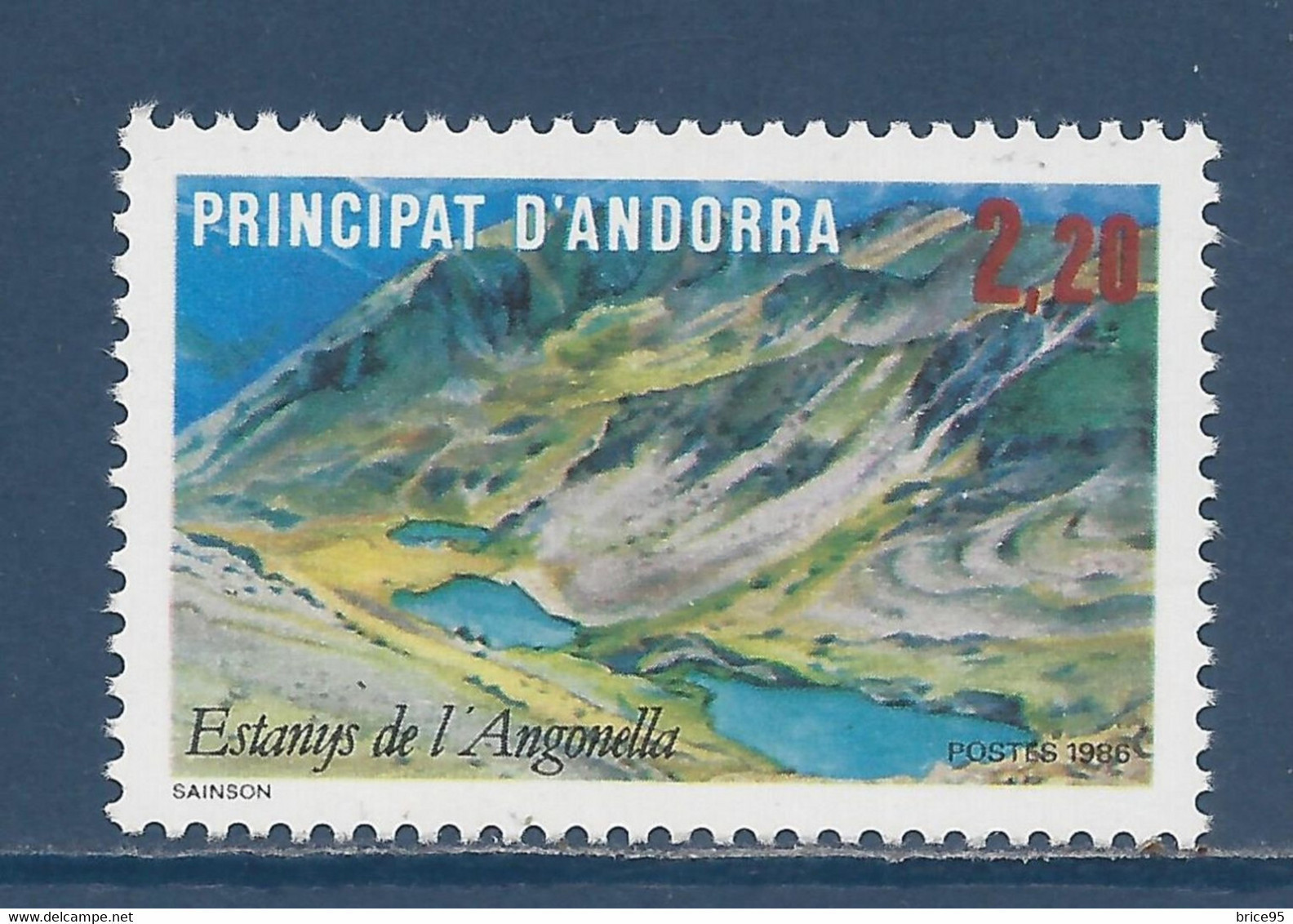 Andorre Français - YT N° 351 ** - Neuf Sans Charnière - 1986 - Neufs