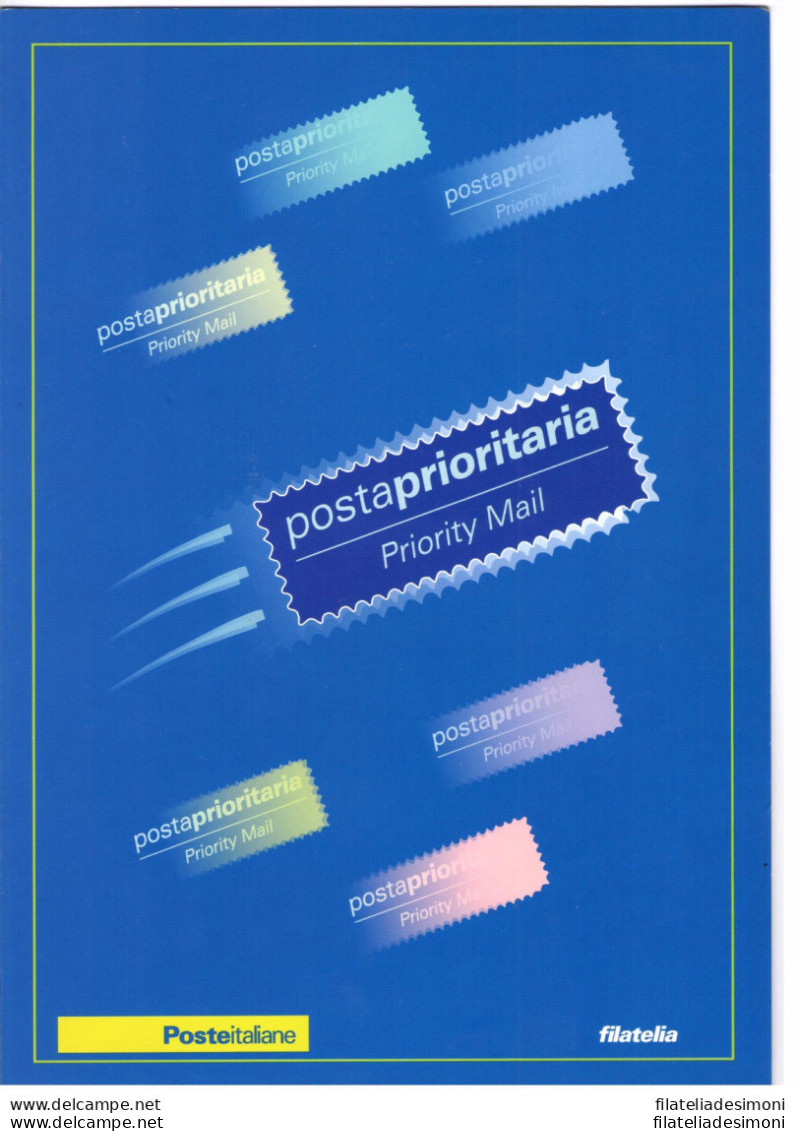 2002 Italia - Repubblica ,  Folder - Posta Prioritaria MNH** - Presentation Packs