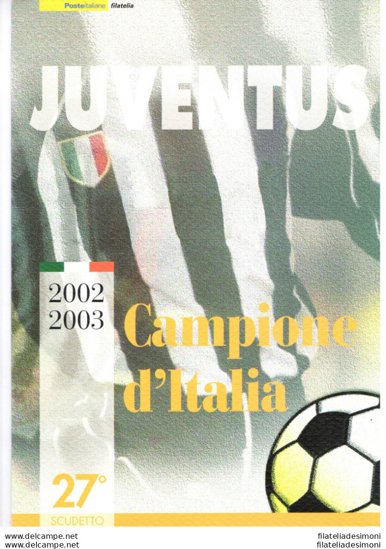 2003 Italia - Repubblica ,  Folder - Juventus MNH** - Presentatiepakket