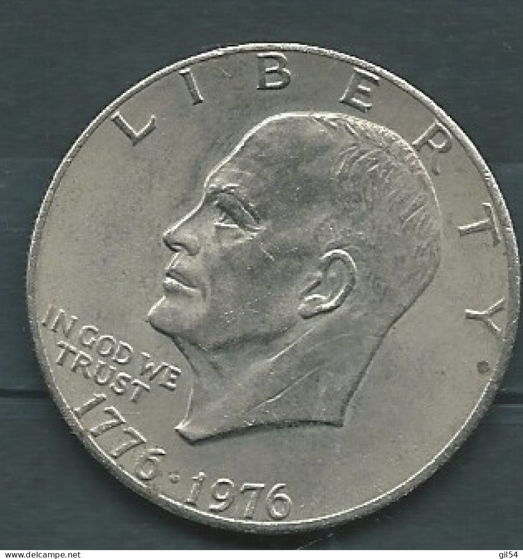 USA 1 Dollar 1976 - Eisenhower-  Pieb 24803 - 1971-1978: Eisenhower