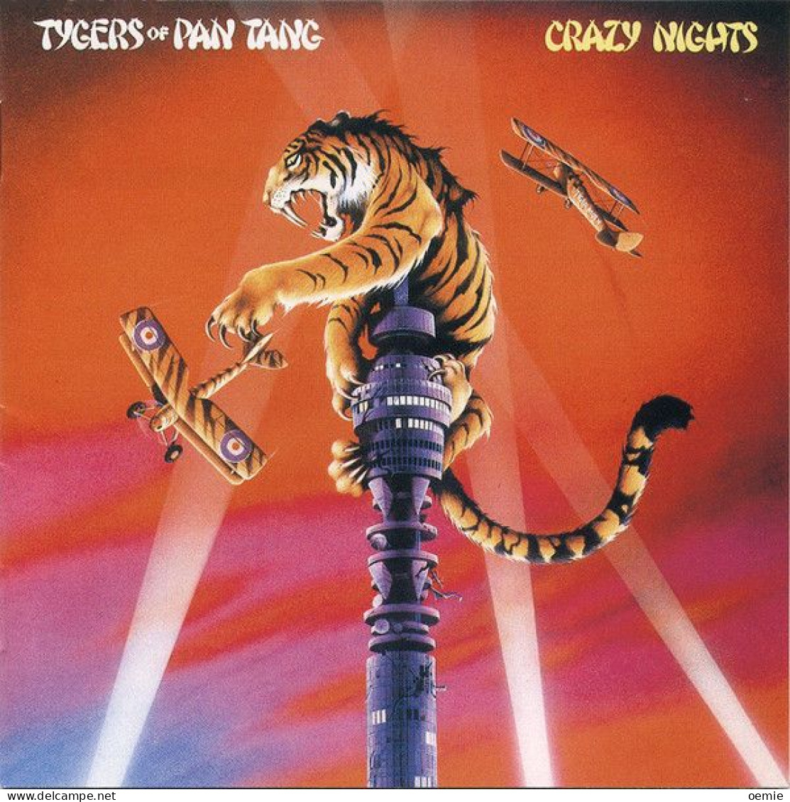 TYGERS OF PAN TANG   CRAZY NIGHTS - Rock