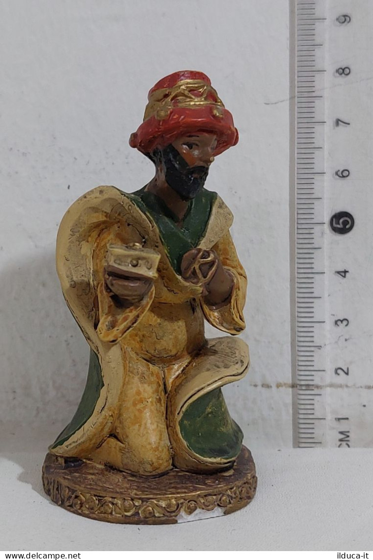 54810 Pastorello Presepe - Statuina In Resina - Re Magio - 8 Cm - Nacimientos - Pesebres