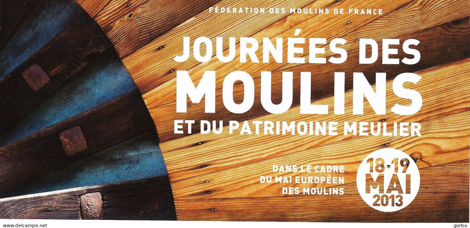 *CPM - Journées Des Moulins Et Du Patrimoine Meulier - - Sonstige & Ohne Zuordnung