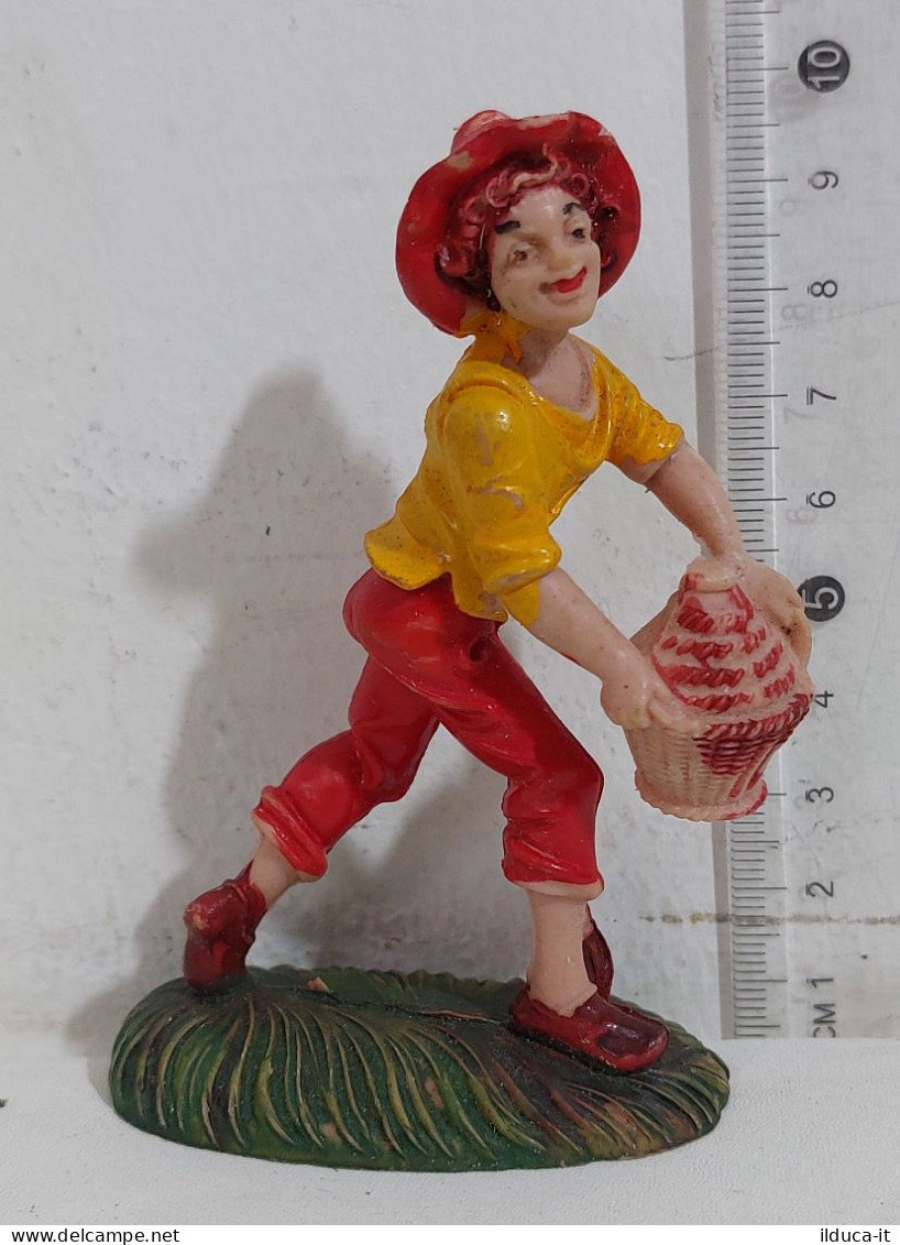 64739 Pastorello Presepe - Statuina In Plastica - Uomo Con Vaso - Presepi