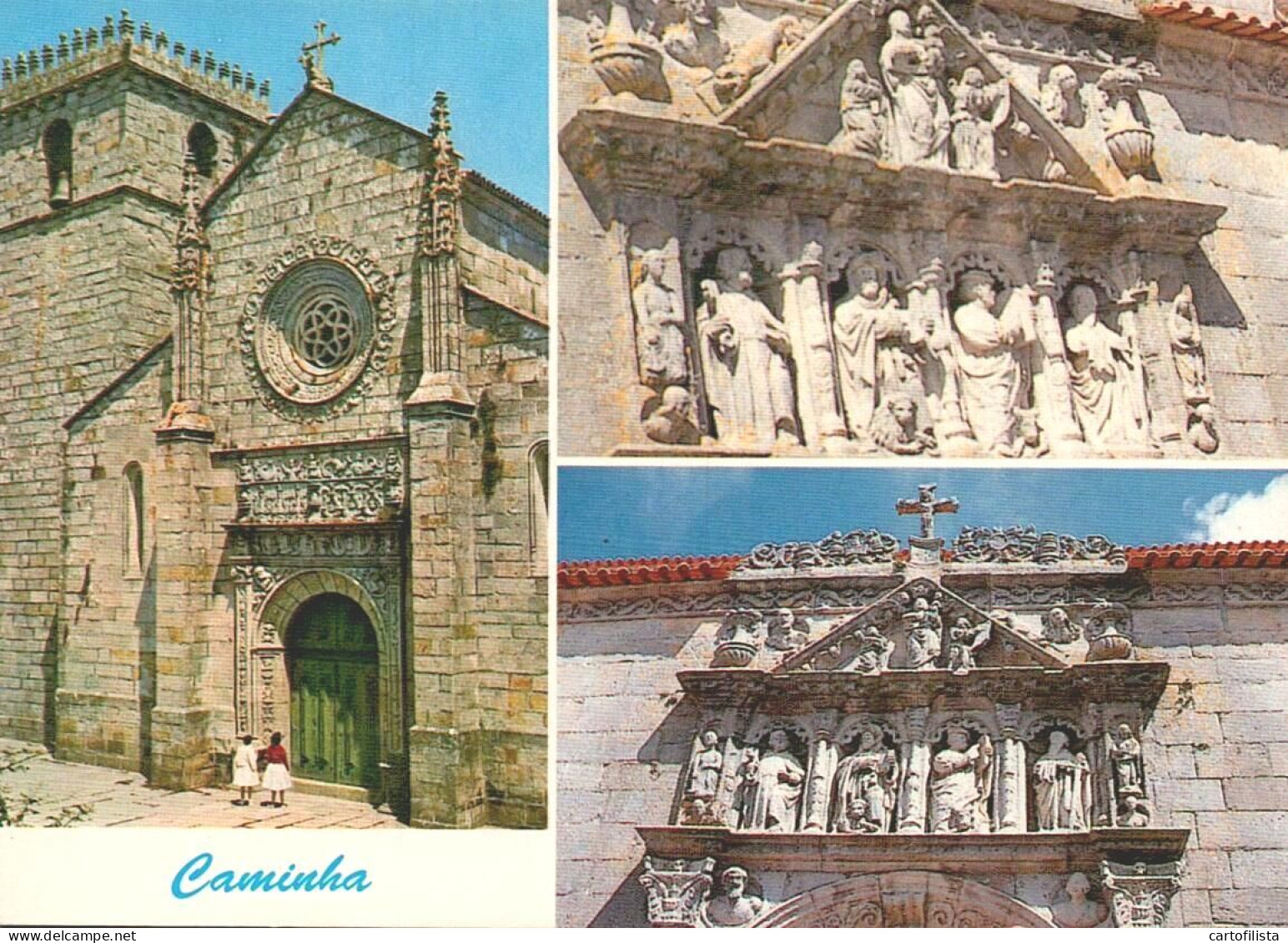 CAMINHA - Aspetos Da Igreja Matriz  (2 Scans) - Viana Do Castelo