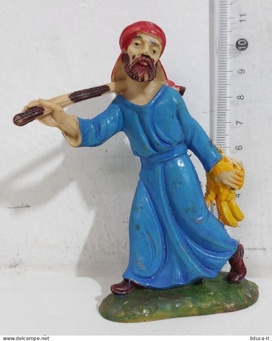 64741 Pastorello Presepe - Statuina In Plastica - Vagabondo - Christmas Cribs