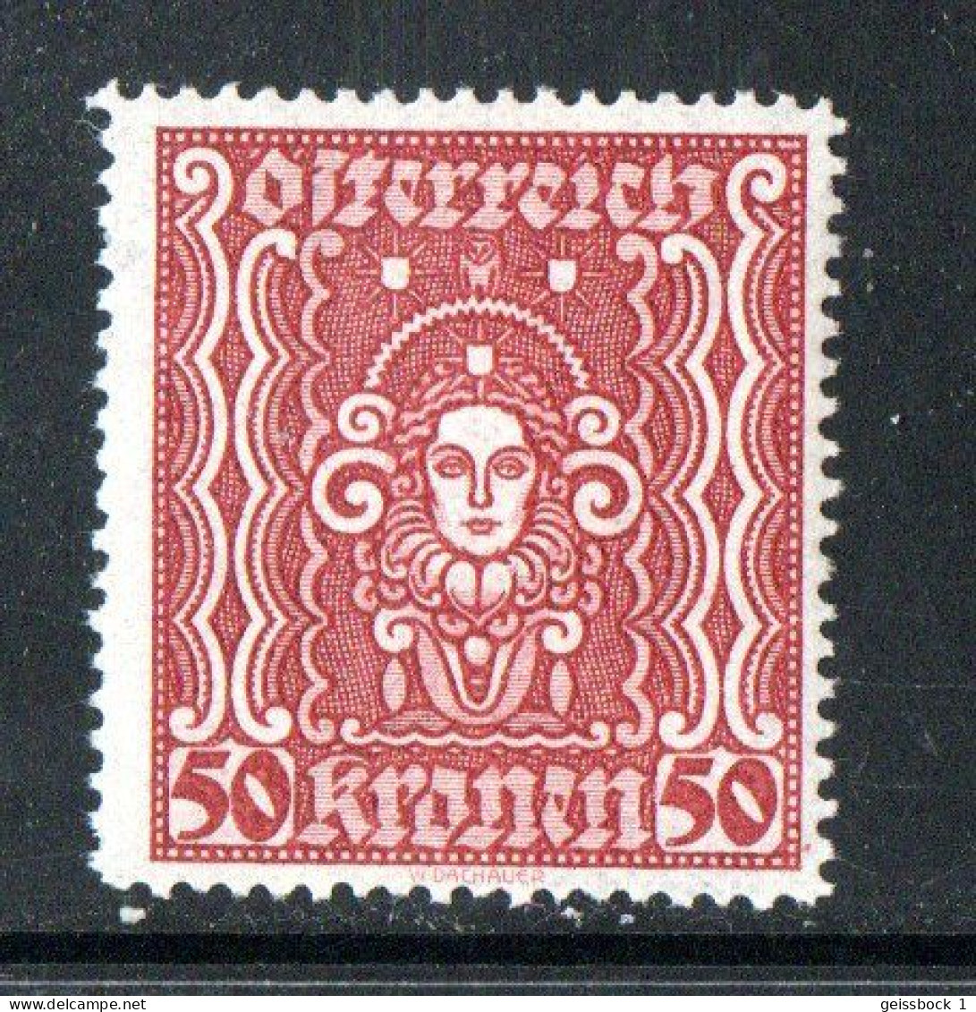 Österreich 1922: Mi.-Nr. 400:  Frauenkopf   ** - Nuovi